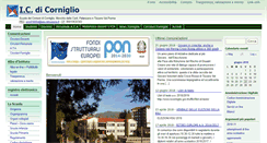Desktop Screenshot of iccorniglio.gov.it