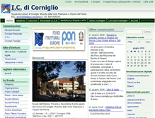 Tablet Screenshot of iccorniglio.gov.it